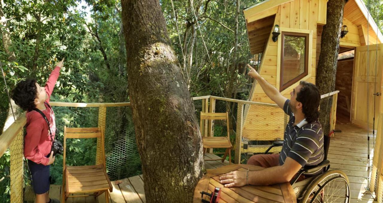 比亚里卡 Cabanas Bosques De Loncotraro酒店 外观 照片